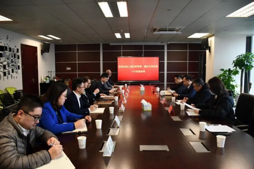 杭州市上城區(qū)委常委、副區(qū)長何亦星一行來浙江化工調(diào)研指導